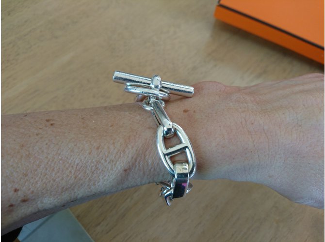 Hermès Alea Bracelet Plata - vista 2