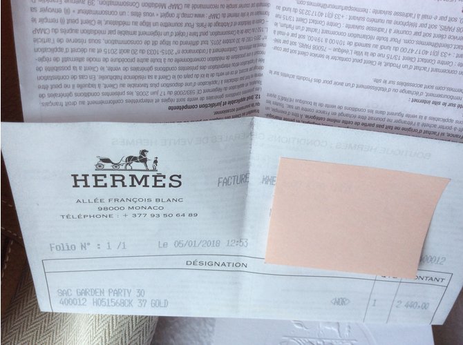 Hermès Gartenparty Haselnuss - Ansicht 7