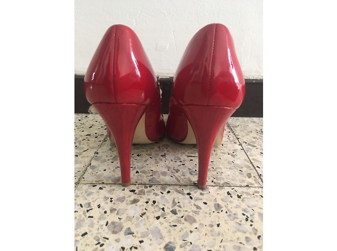 Aldo Rote Lackleder High Heels Grösse 38 - Ansicht 3