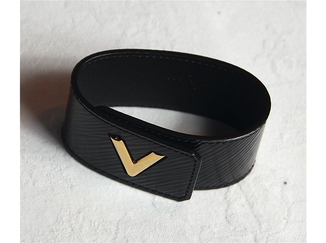 Louis Vuitton Twist-Armband Schwarz - Ansicht 3