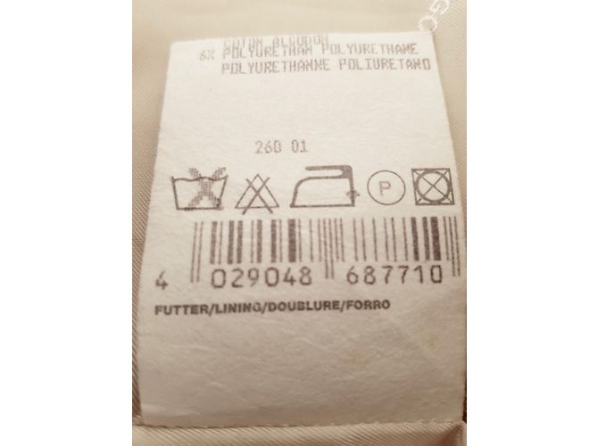 Hugo Boss Jacke Beige Baumwolle Polyamid - Ansicht 10