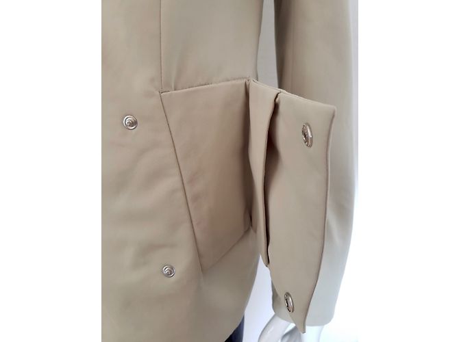 Hugo Boss Jacke Beige Baumwolle Polyamid - Ansicht 4