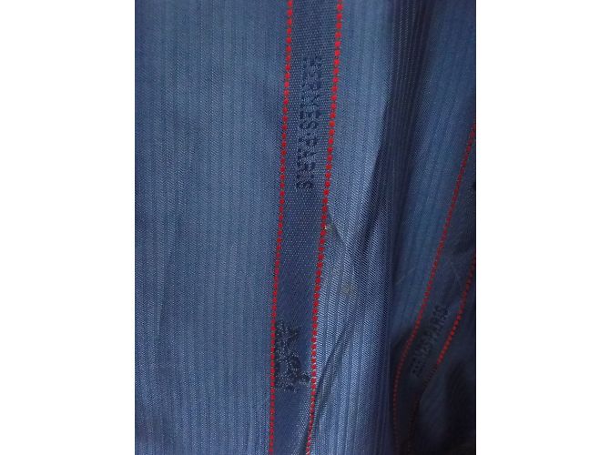 Hermès Impermeabili Blu Porpora - vista 10