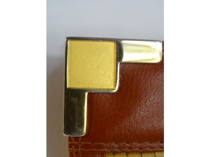 Borsa Hermès Borsa in pelle intrecciata marrone - vista 6