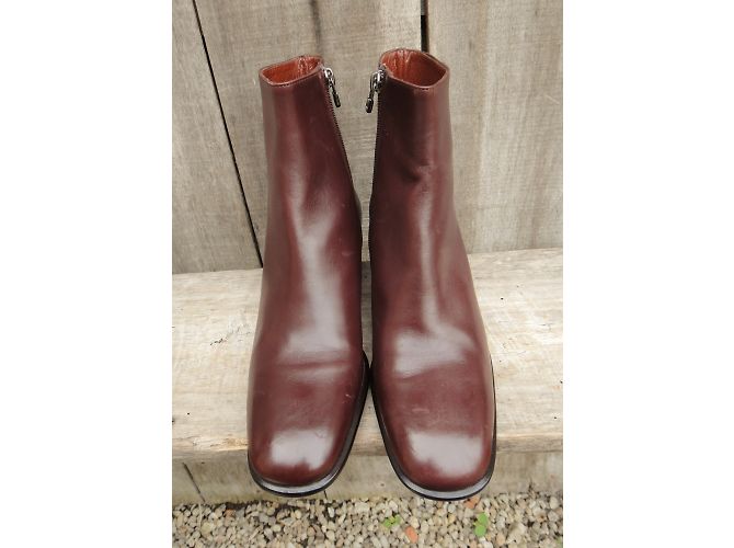 Stivaletti Bally in pelle marrone - vista 6