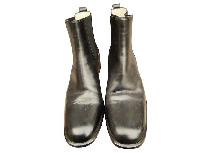 Botas Chelsea Bally de cuero negro - vista 2