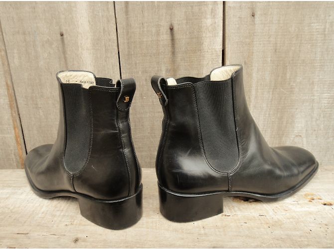 Botas Chelsea Bally de cuero negro - vista 4