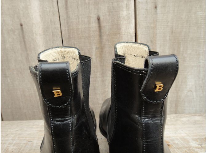 Botas Chelsea Bally de cuero negro - vista 5