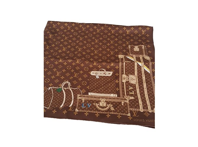Louis Vuitton Lenços Marrom - vista 2