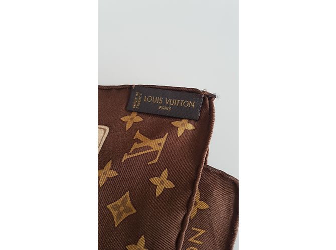 Louis Vuitton Lenços Marrom - vista 3