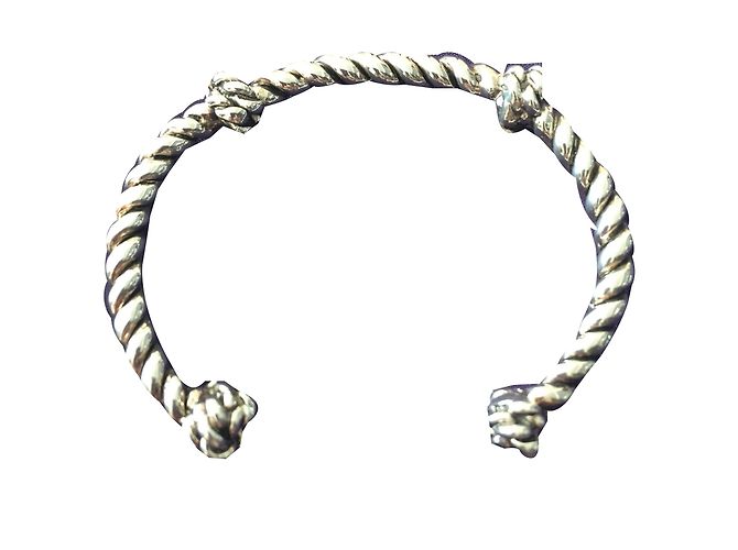 Bracciale Twist Aurelie Bidermann argentato Argento - vista 2
