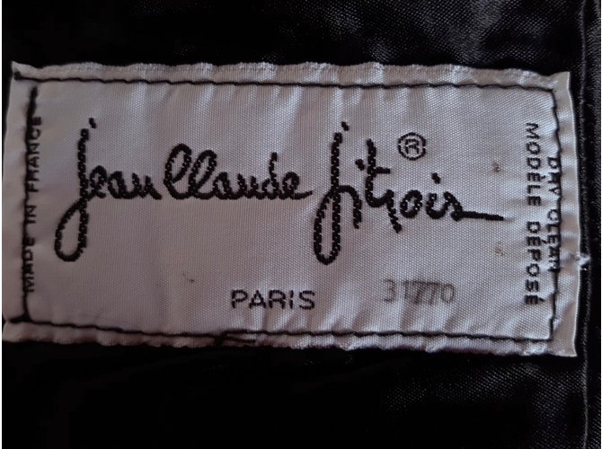 Bustier Jitrois de ante negro - vista 8