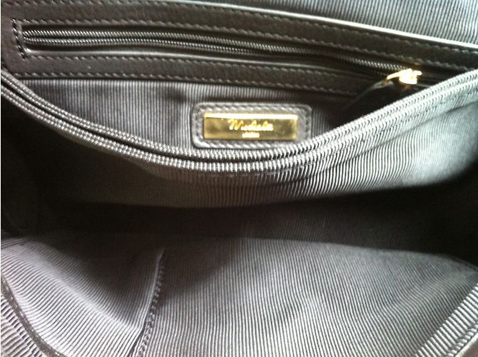 Autre Marque Borsa Modalu in pelle nera Nero - vista 10