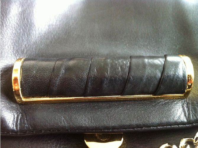 Autre Marque Borsa Modalu in pelle nera Nero - vista 13