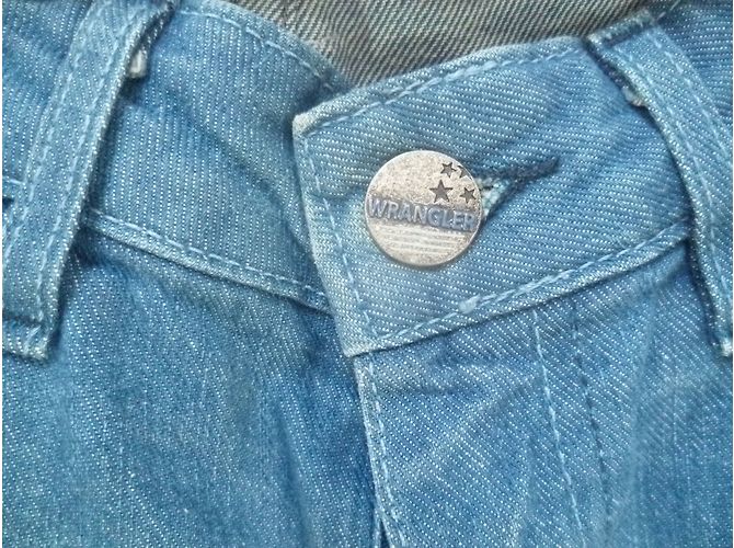 Autre Marque Vaqueros Wrangler Megan en denim bruto azul - vista 5