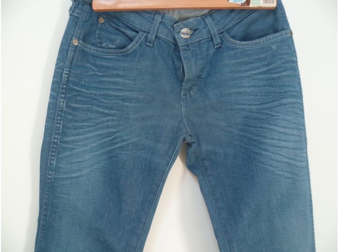 Autre Marque Vaqueros Wrangler Megan en denim bruto azul - vista 6