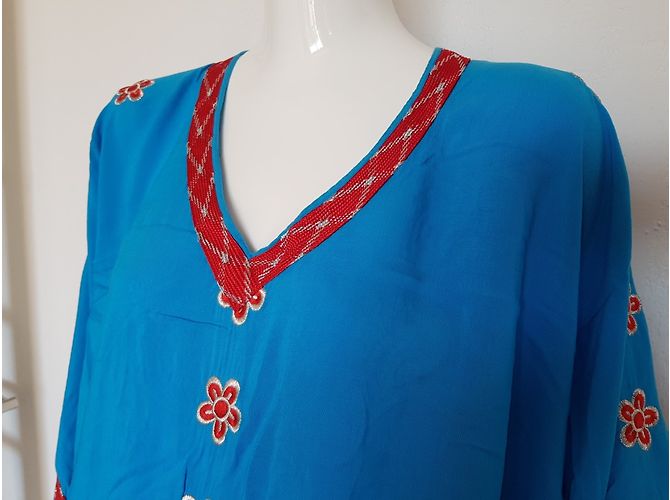 Autre Marque Túnica Icons Azul Turquesa - vista 4
