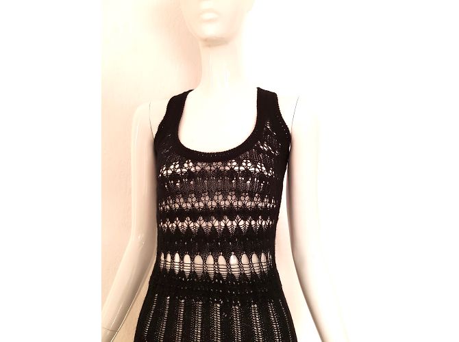 Vestido Joseph de lana de alpaca bebé negro - vista 3