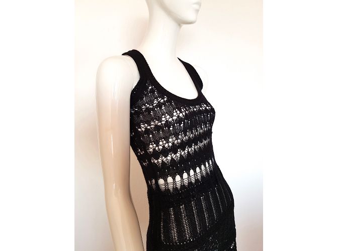 Vestido Joseph de lana de alpaca bebé negro - vista 5