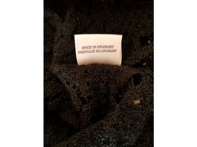 Vestido Joseph de lana de alpaca bebé negro - vista 9