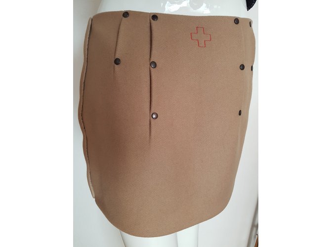 Af Vandevorst Falda Beige - vista 5