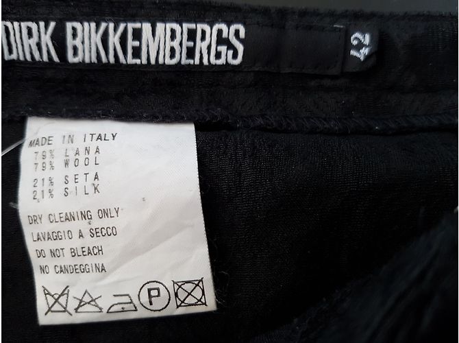 Autre Marque Falda DIRK BIKKEMBERGS Negro - vista 10