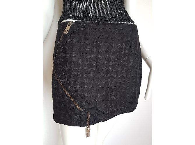 Autre Marque Falda DIRK BIKKEMBERGS Negro - vista 7