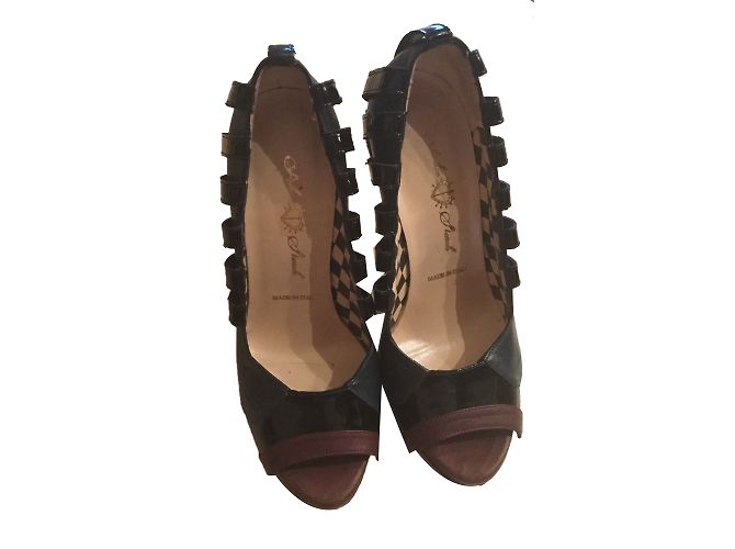 Autre Marque Leder Pumps Mehrfarbig Größe 38 Mehrfarben - Ansicht 2