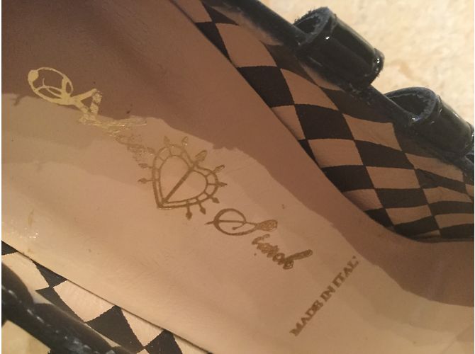 Autre Marque Leder Pumps Mehrfarbig Größe 38 Mehrfarben - Ansicht 4
