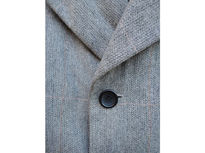 Scotch and Soda Grey Wool Blend Coat M - view 6