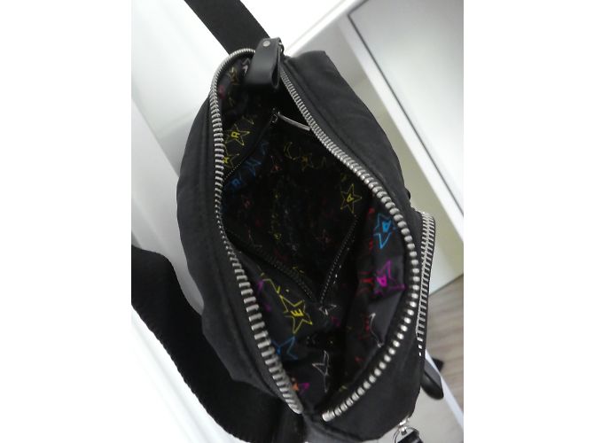 Borsa a tracolla Sonia Rykiel nera in tessuto Nero - vista 3