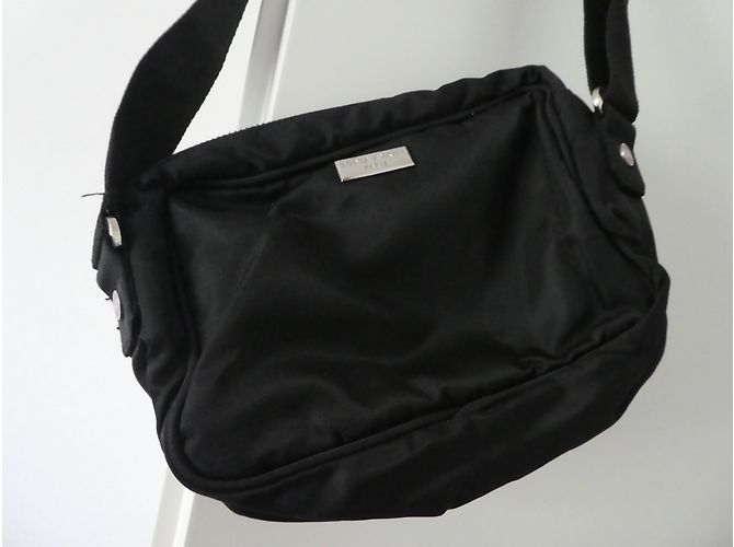 Borsa a tracolla Sonia Rykiel nera in tessuto Nero - vista 4