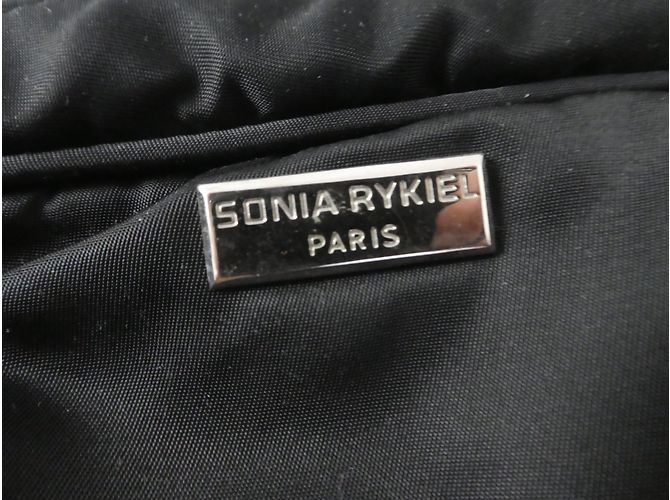 Borsa a tracolla Sonia Rykiel nera in tessuto Nero - vista 5