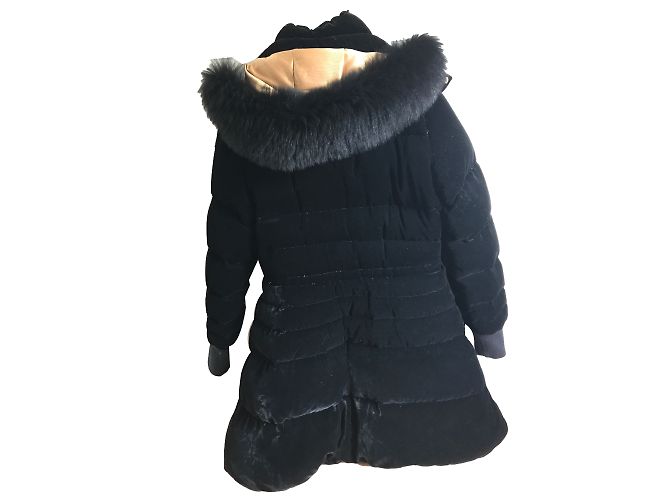 Autre Marque Chaqueta de plumas Pyrenex Alexandre Vauthier de terciopelo negro - vista 2