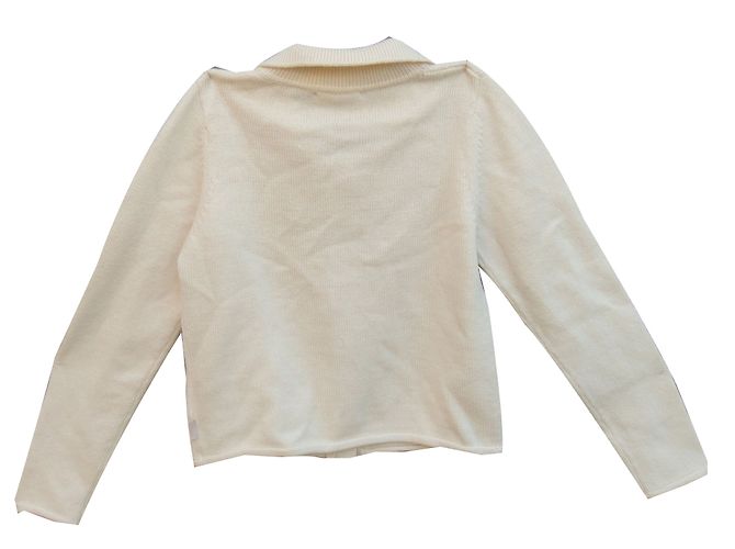 Chloé Weste Beige aus Baumwolle und Wolle 10 Jahre - Ansicht 2