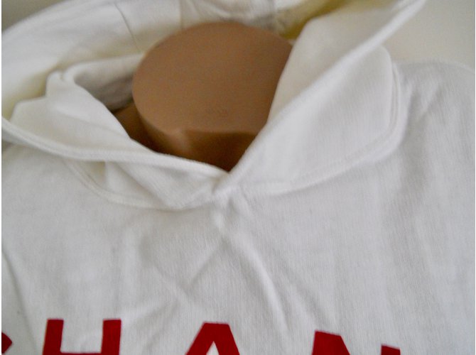 Chanel Sweatshirt Weiß - Ansicht 3