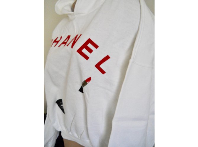 Chanel Sweatshirt Weiß - Ansicht 4