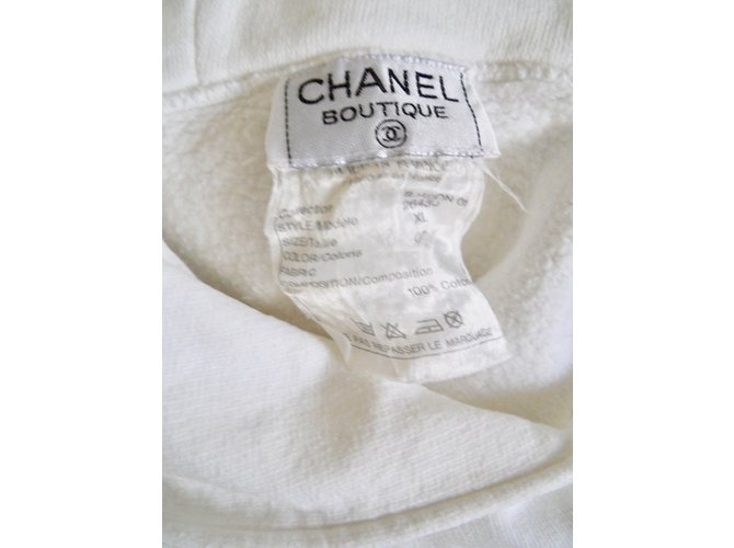 Chanel Sweatshirt Weiß - Ansicht 6