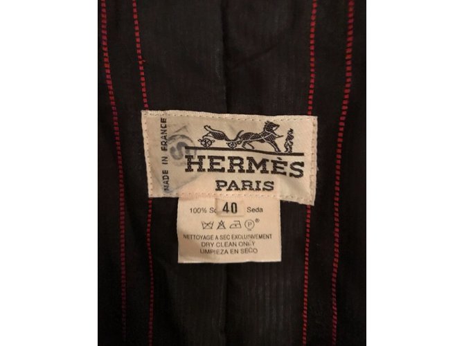 Hermès Gabardina Castaño - vista 4