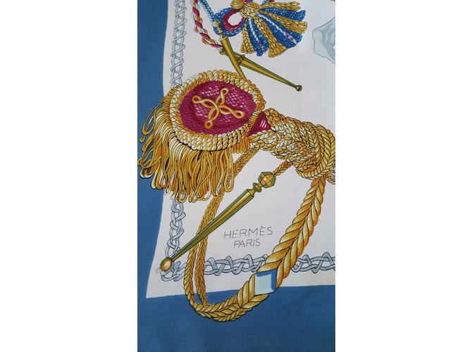 Sciarpa in seta Hermès multicolore 90x90 cm - vista 2