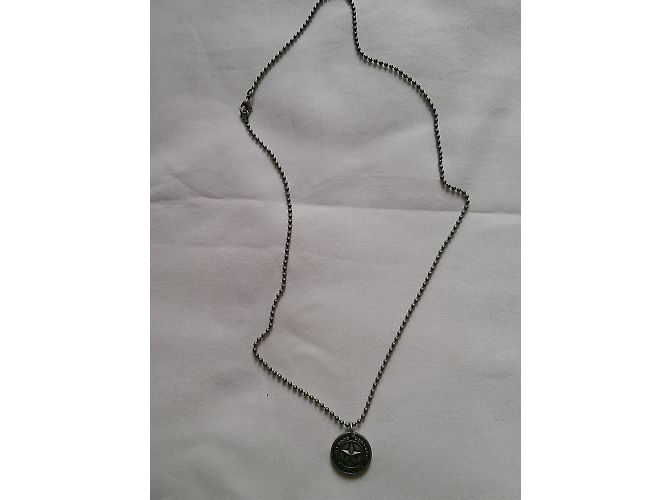 Marc Jacobs Collana con Medaglione a Stella Good Luck Argento - Ansicht 3