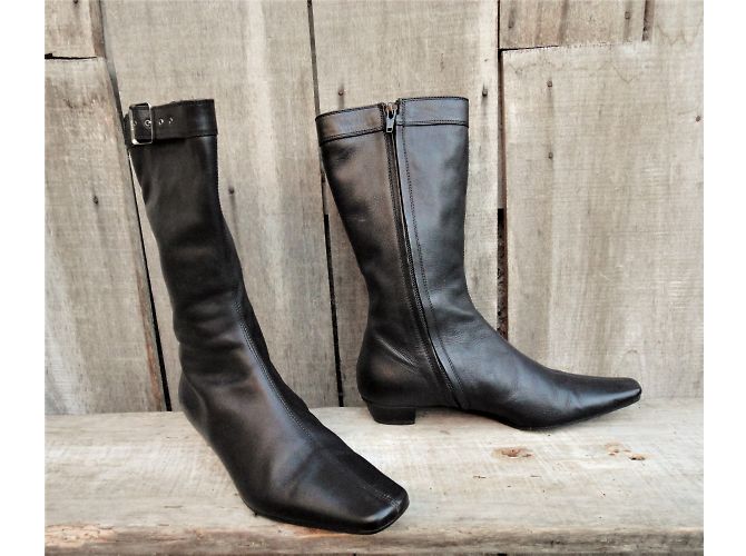 Gucci Black Leather Ankle Boots - view 6