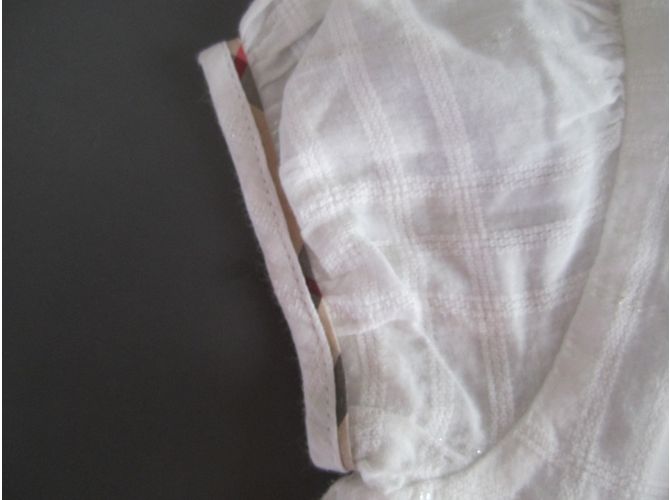 Burberry Kleid Weiß Baumwolle Mädchen 3 Jahre - Ansicht 3