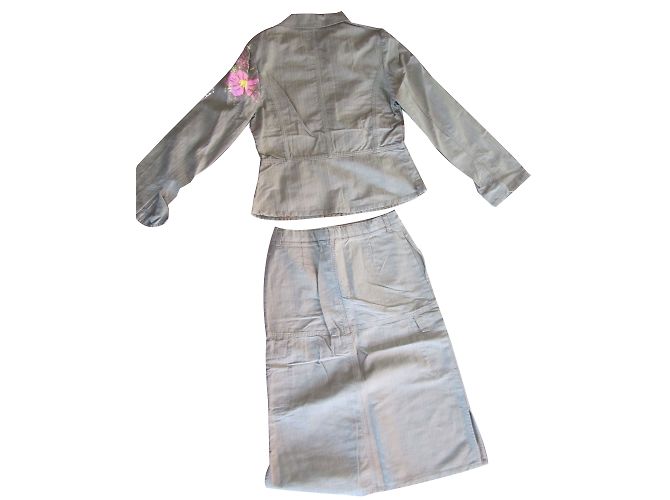 Ensemble Jupe et Veste Christian Lacroix Coton 11-12 ans Multicolore - vue 2