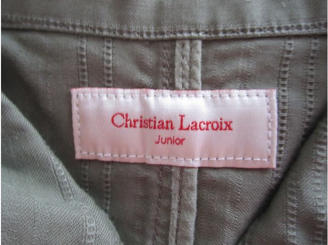 Ensemble Jupe et Veste Christian Lacroix Coton 11-12 ans Multicolore - vue 3