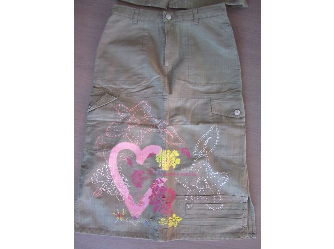 Ensemble Jupe et Veste Christian Lacroix Coton 11-12 ans Multicolore - vue 4