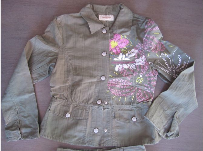 Ensemble Jupe et Veste Christian Lacroix Coton 11-12 ans Multicolore - vue 6