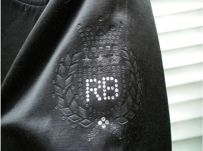 Chaqueta de algodón negra ROCCOBAROCCO Negro - vista 5