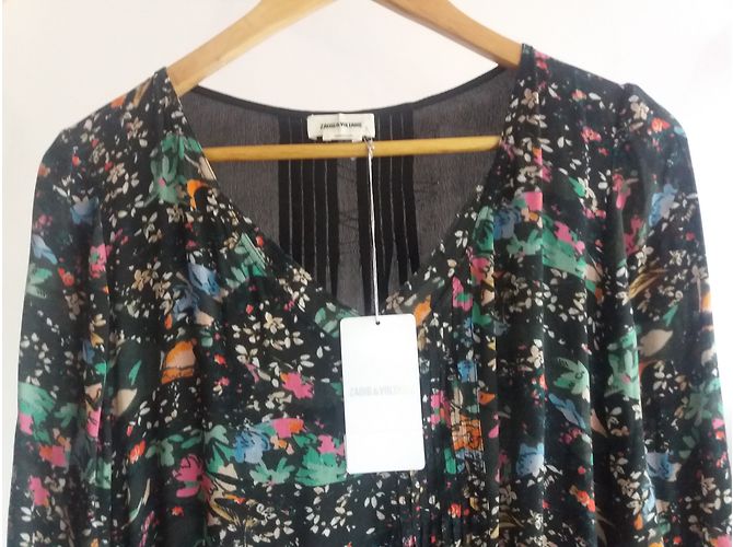 Abito Zadig & Voltaire Multicolore Stampato in Viscosa - vista 3