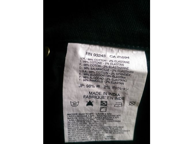 Jeans Diesel Slim Fit Neri con Paillettes e Bande Laterali Nero - vista 7